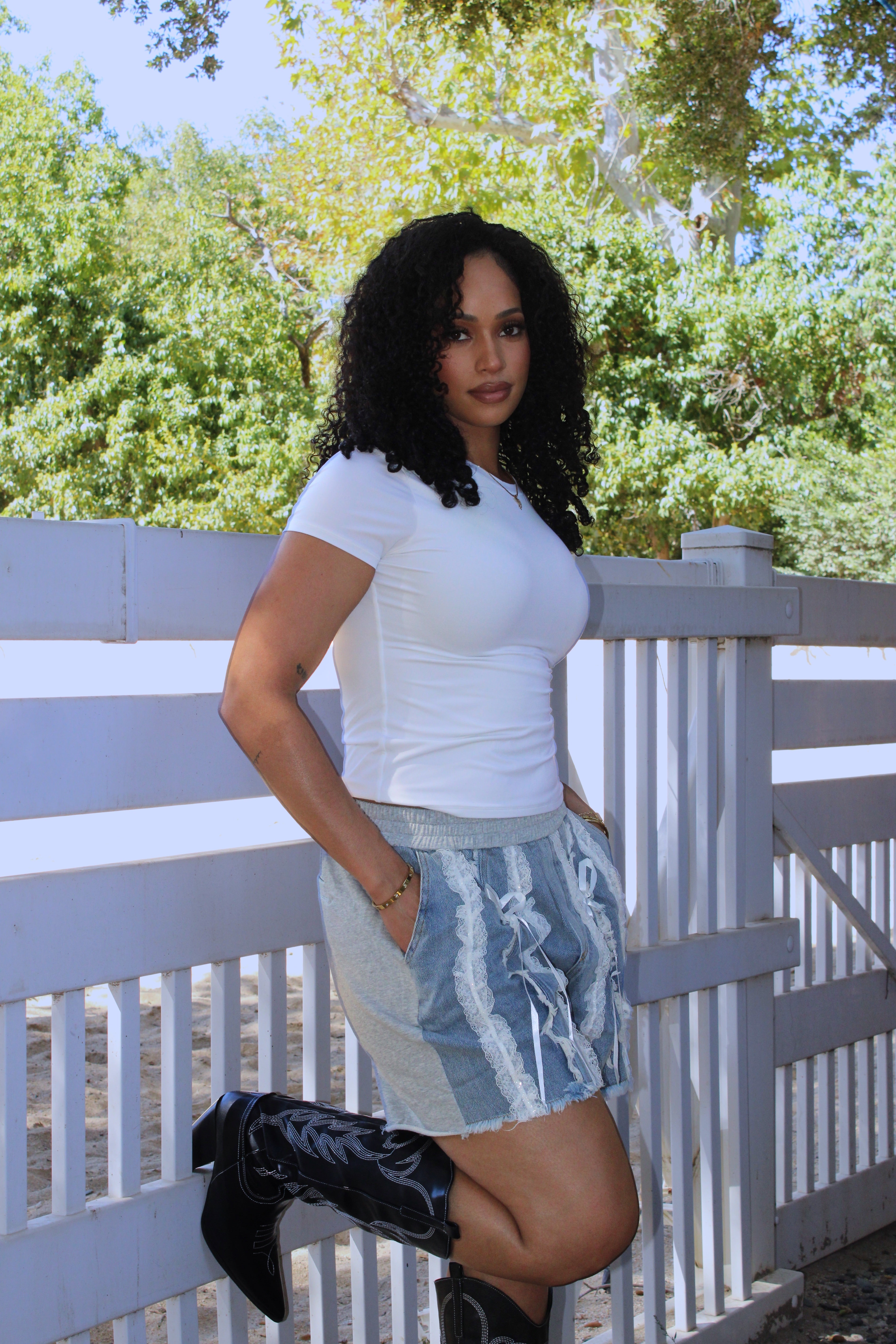 Lace it Up Shorts