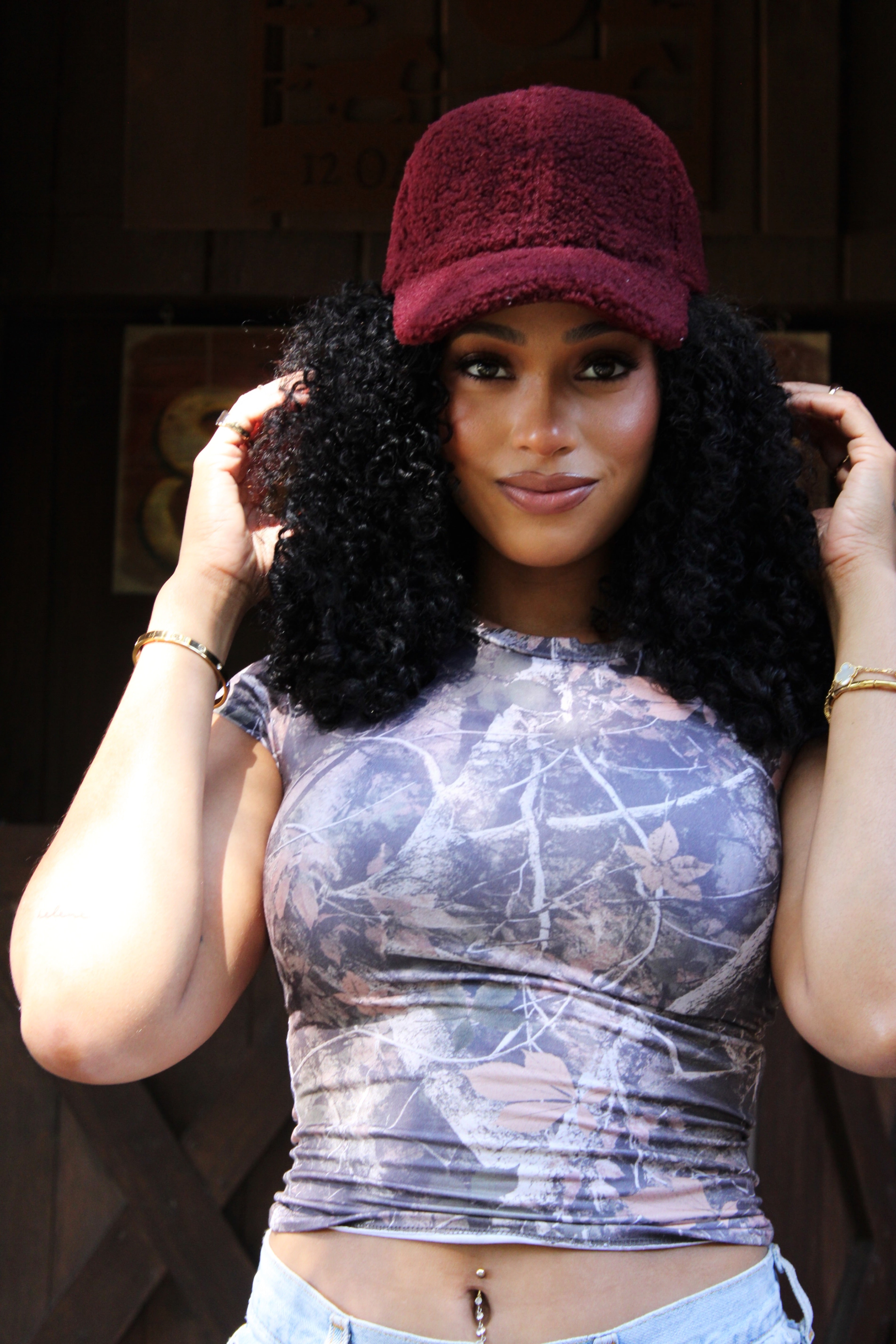 Camo Fitted Tee