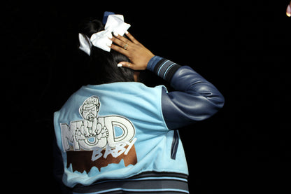 Mud Baby  Crop Top Varsity Jacket